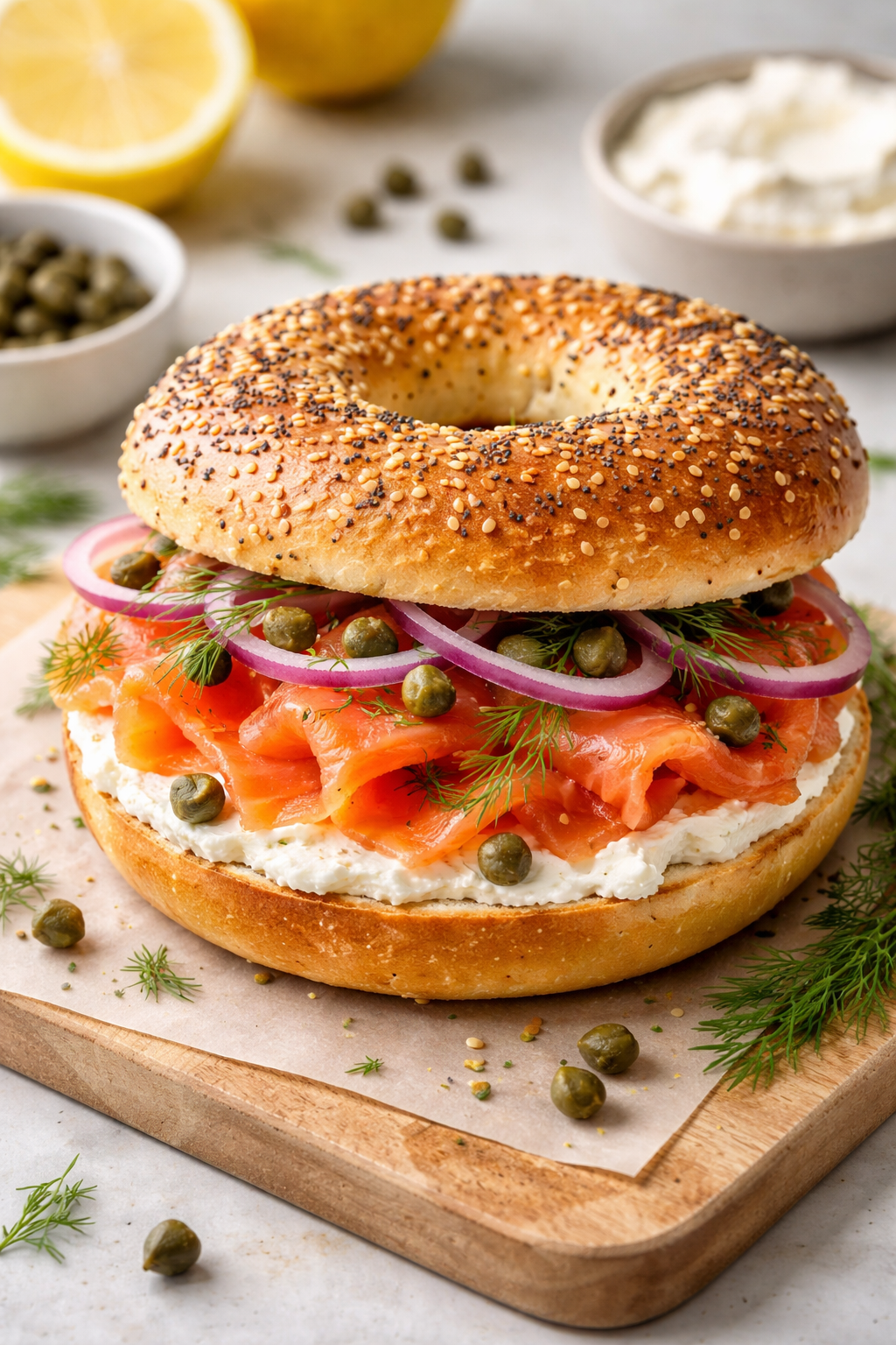 Lox Bagel